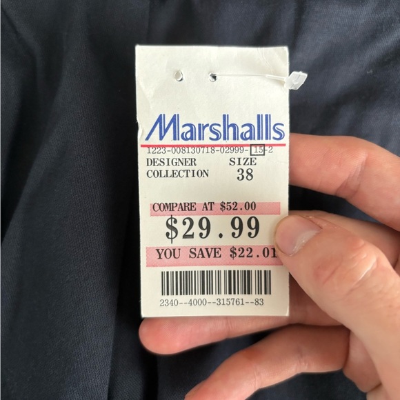 Tommy Hilfiger Men’s Dress Pants Blue NEW TAGS Size W38 L32 Golf 0221761 - Picture 14 of 14